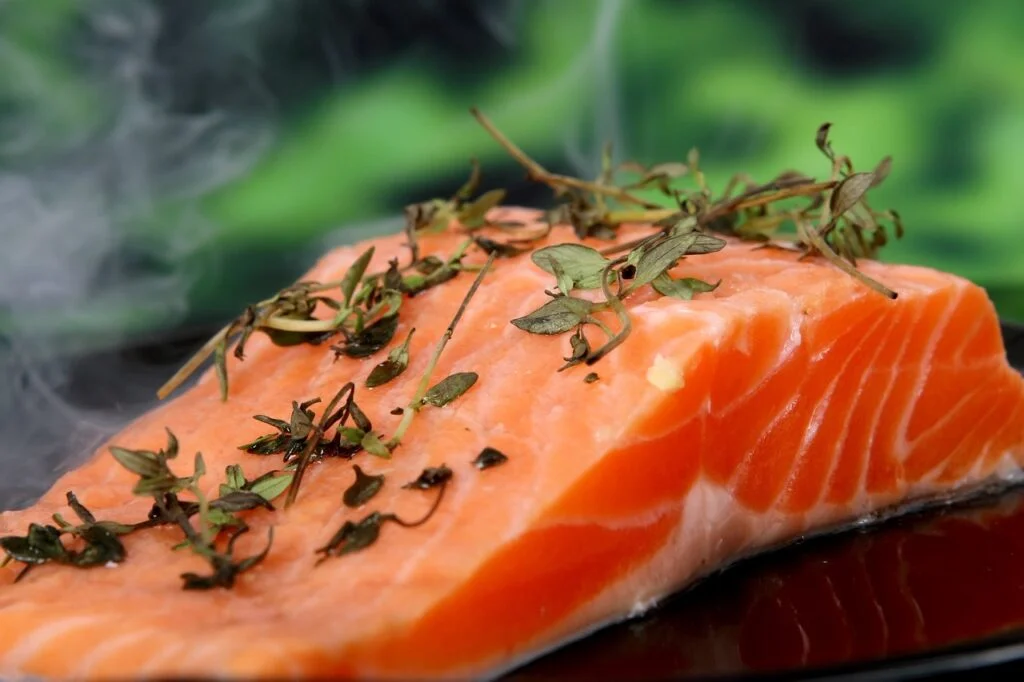 salmon, herbs, nature-1238248.jpg
